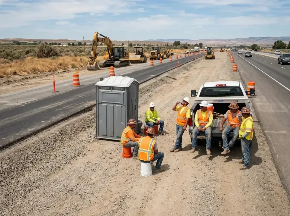 highway-road-construction-crew-007 — frequently asked questions, Porta Potty and Restroom Rentals in Fayette, AL